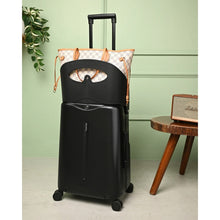 Load image into Gallery viewer, Miamily Midnight Black Ride-On Trolley Carry-On Luggage- 18 Inches
