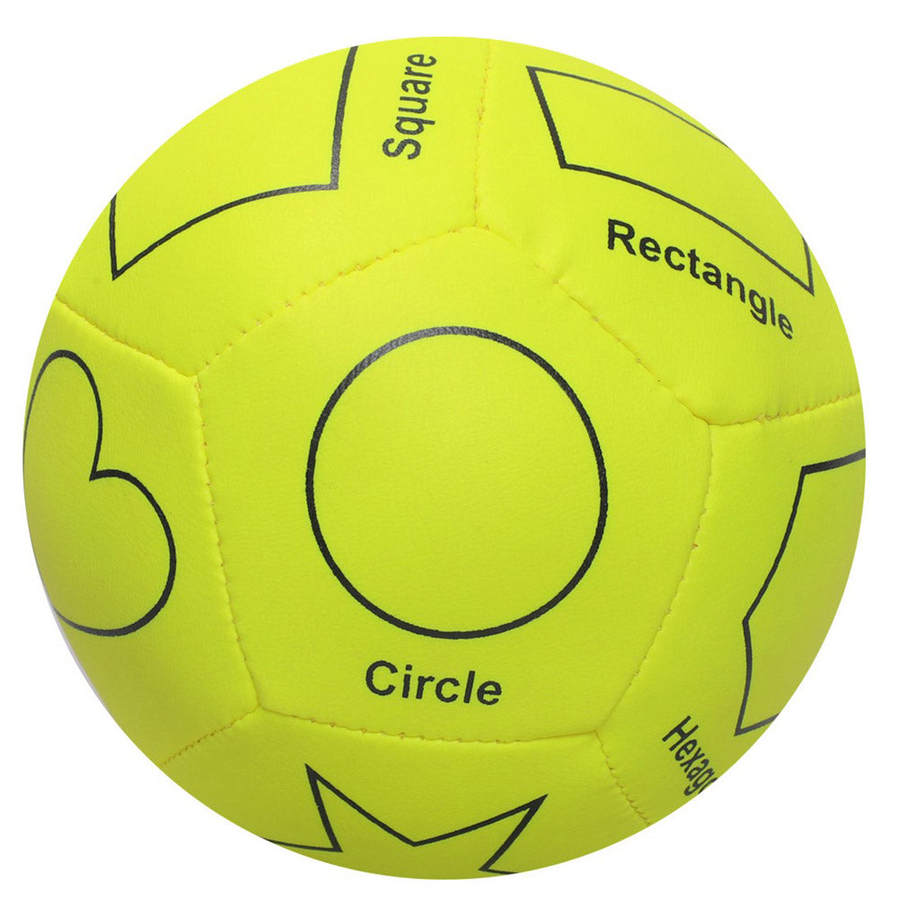 Yellow Printed Soft Football