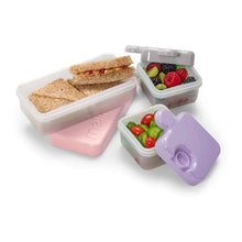 Load image into Gallery viewer, Pink Puzzle Bento Box Food Storage Container
