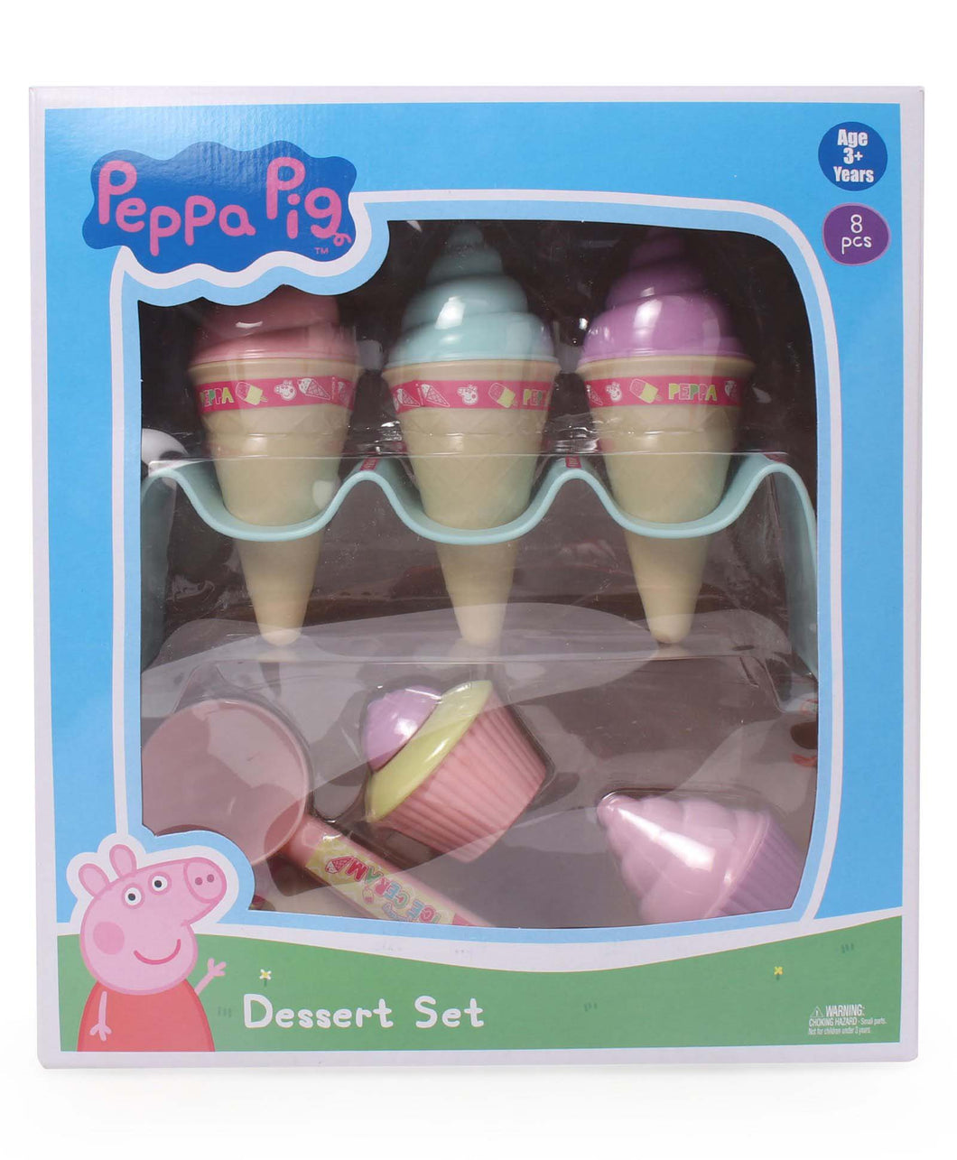 Peppa Pig Ice Cream & Dessert Set 8 Pieces