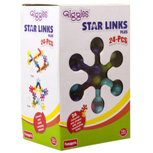 Load image into Gallery viewer, 24 Colourful Star Shapes With Easy Interlocking Links
