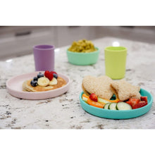 Load image into Gallery viewer, Blue 3 Piece Silicone Meal Set
