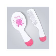 Load image into Gallery viewer, Pink Soft &amp; Gentle Comb And Brush Grooming Set
