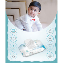 Load image into Gallery viewer, Cuddables Water Baby Wipes (Pack of 2) - 72 Wipes Each Pack
