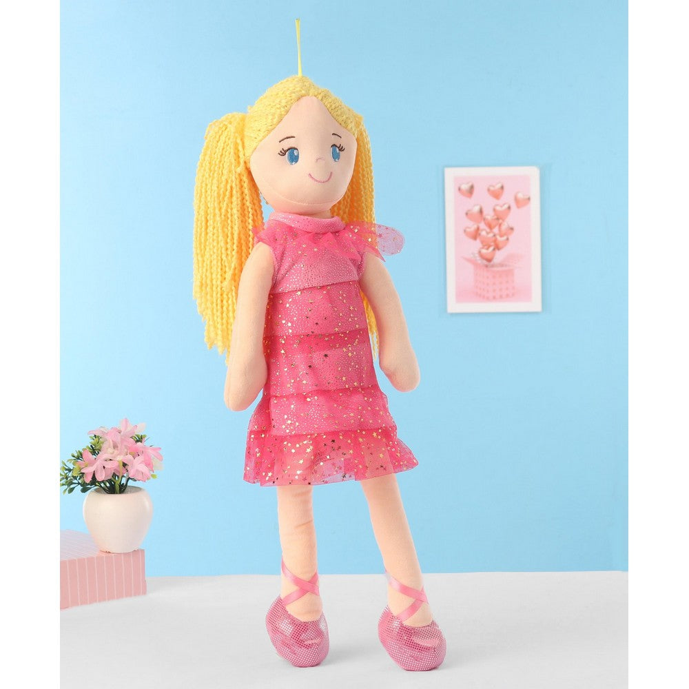 Pink Hazel Rag Plush Doll- 50cm