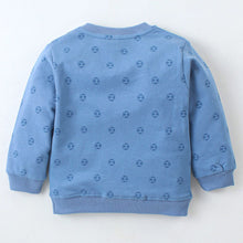 Load image into Gallery viewer, Blue Bear Theme Full Sleeves T-Shirt With Beige Corduroy Pant
