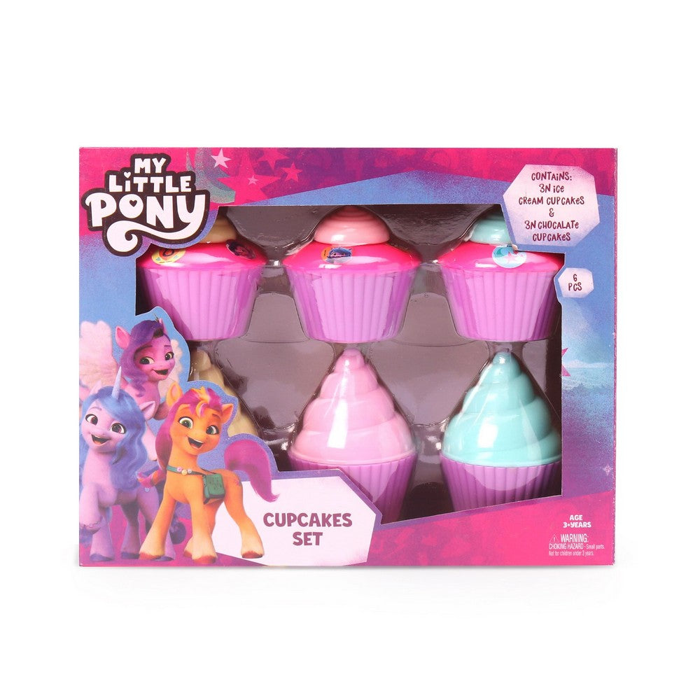 My Little Pony Cup Cake Set- 6 Pieces