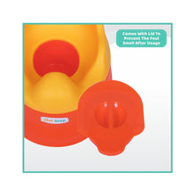 Load image into Gallery viewer, Orange Adaptable Baby Potty Trainer Seat
