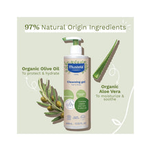 Load image into Gallery viewer, Mustela Organic Cleansing Gel- 400ml
