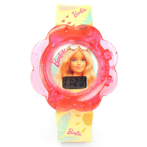Yellow Barbie Digital Watch