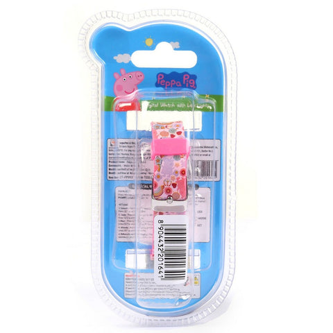 Pink Peppa Pig Digital Watch With Led Light
