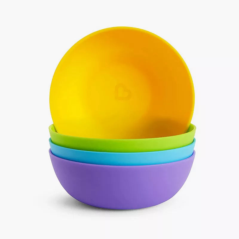 Munchkin Modern Multicolor Bowls- Pack Of 4