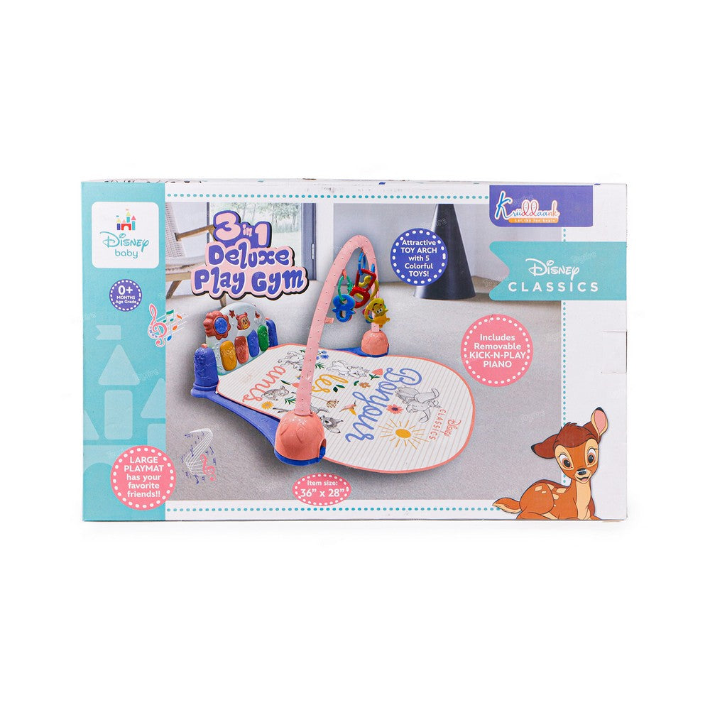 3 In 1 Deluxe Piano Play Gym