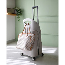 Load image into Gallery viewer, Miamily Mist Grey Ride-On Trolley Carry-On Luggage 18 Inches
