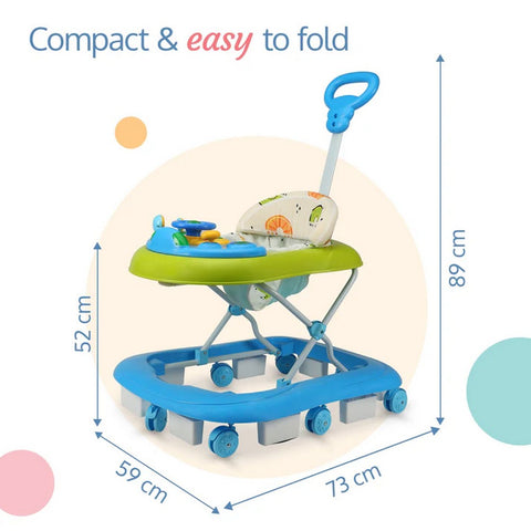 Blue Sunshine Baby Walker