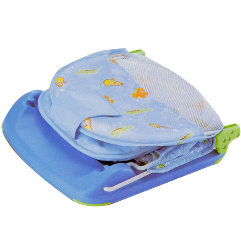 Blue Animal Printed Deluxe Baby Bather