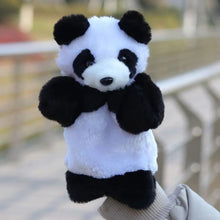 Load image into Gallery viewer, White Panda Shaped Hand Puppet
