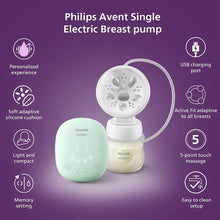 Load image into Gallery viewer, Blue Single Electric Breast Pump
