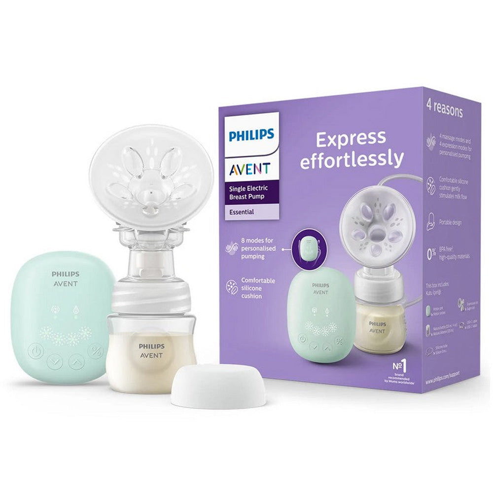 Blue Single Electric Breast Pump