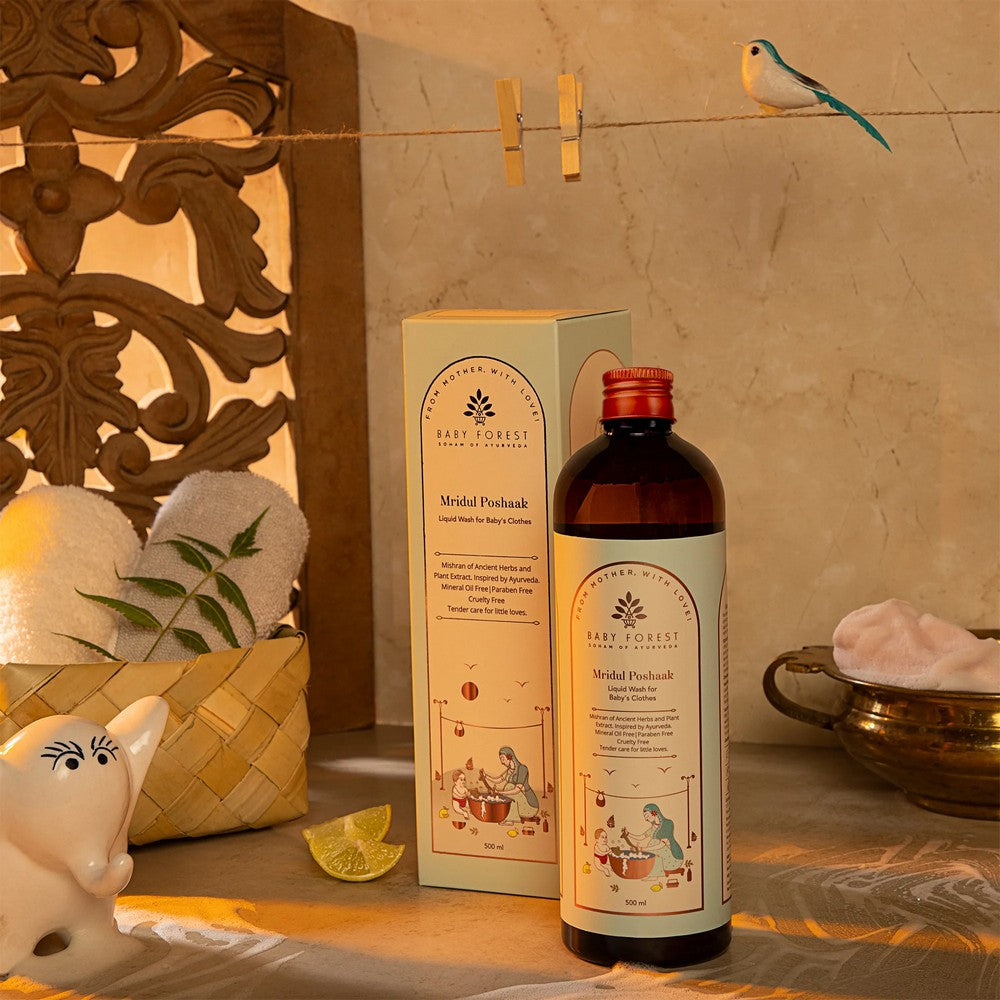 Mridul Poshaak - Liquid Detergent For Baby’s Clothes