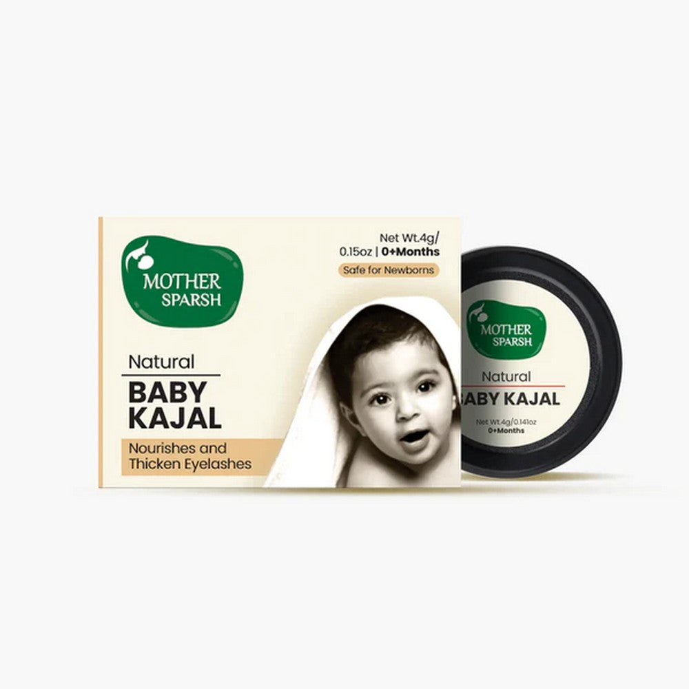 Natural Baby Kajal Made With Almond & Pure Cow Ghee