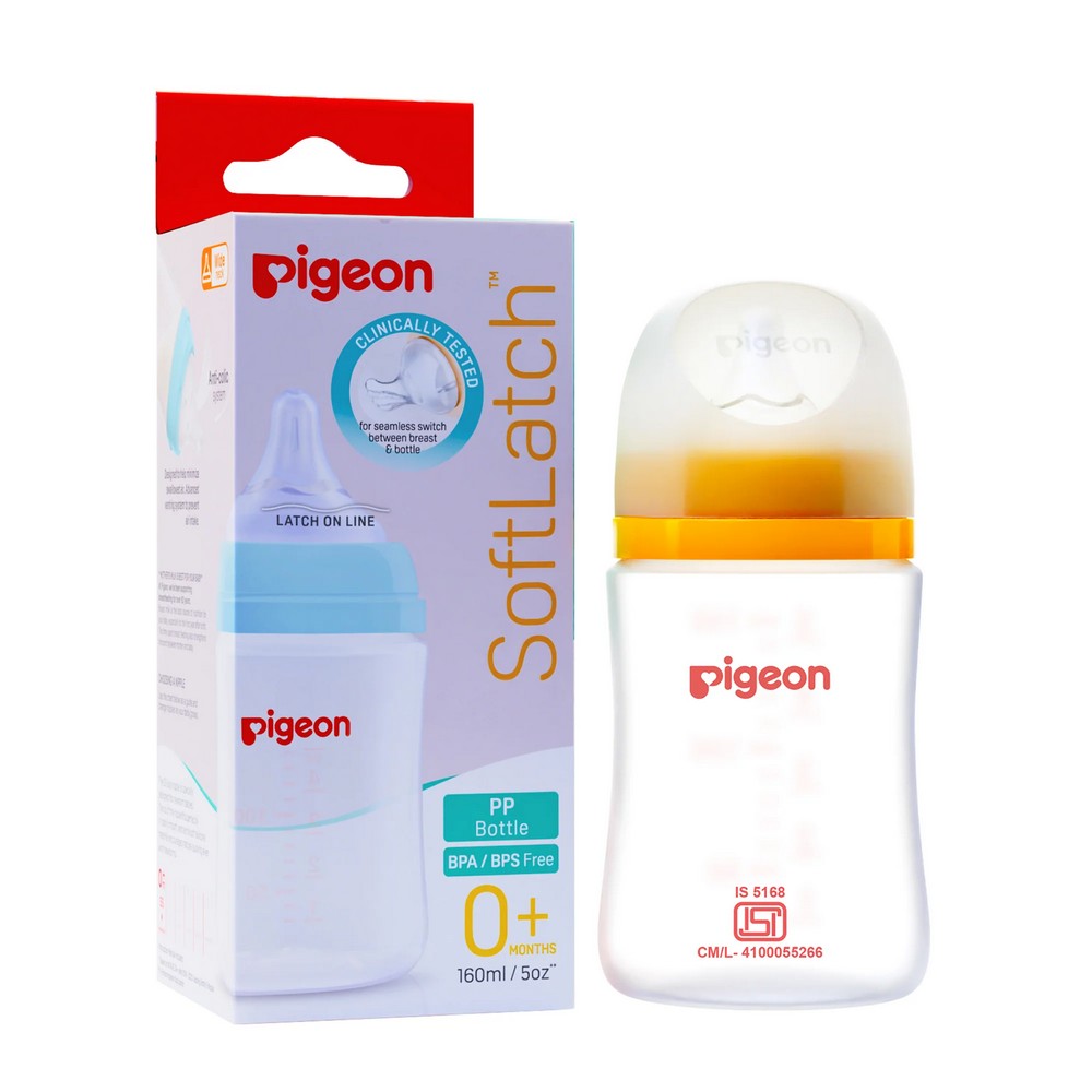 Pigeon Wn3 Pp Nursing Bottle - Plus Type Nipple 160 ml