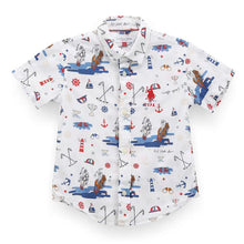 Load image into Gallery viewer, White Graphic Printed Shirt
