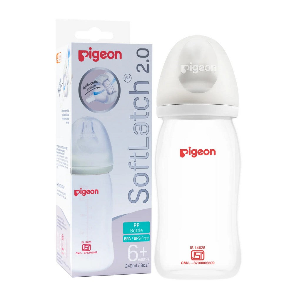 Pigeon Softlatch 2.0 Nursing Bottle - 240ml