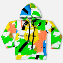 Load image into Gallery viewer, Colorful  Abstract Printed Hooded T-Shirt With Joggers Co-Ord Set
