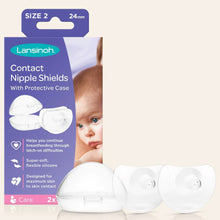Load image into Gallery viewer, Size2 Contact Nipple Shields With Protective Case- 24mm
