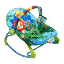 Load image into Gallery viewer, Blue Jungle Tales Toddler Rocker
