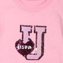 Load image into Gallery viewer, Pink Embellished Cotton T-Shirt
