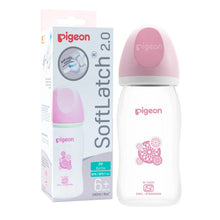 Load image into Gallery viewer, Pink Softlatch 2.0 Nursing Bottle - 240ml
