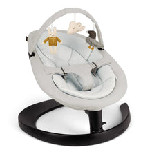 Load image into Gallery viewer, Nuna Grey Leaf Grow Bouncer &amp; Toddler Chair with Toy Bar
