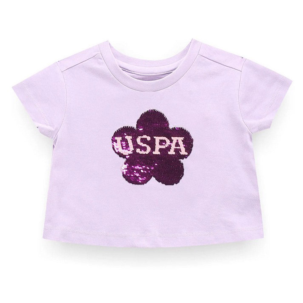 Lavender Flip Sequin T-Shirt