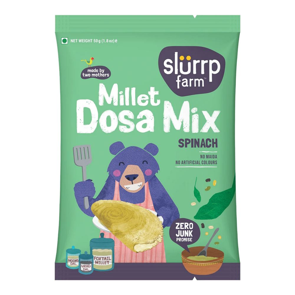 Spinach Millet Dosa Mix - 150gm
