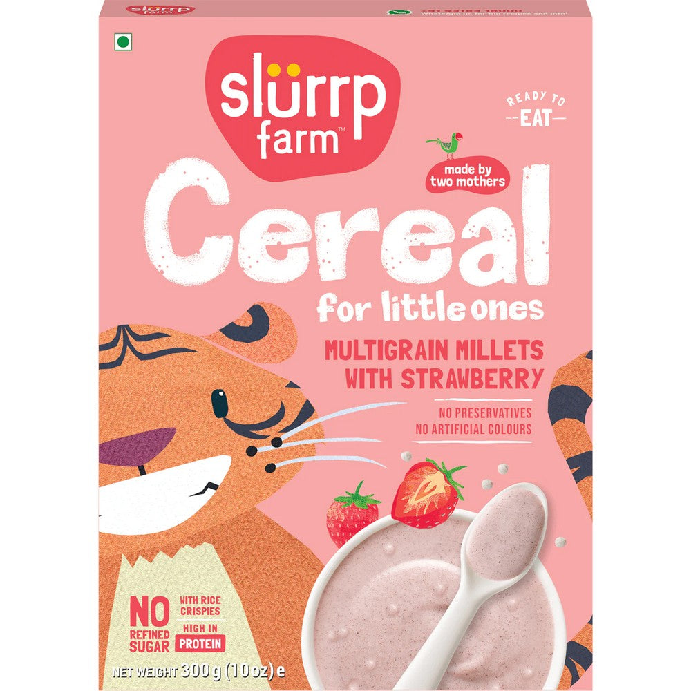 Strawberry Rice Crispies Slurrp Farm Cereal