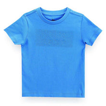 Load image into Gallery viewer, Blue Cotton Half Sleeves T-Shirt
