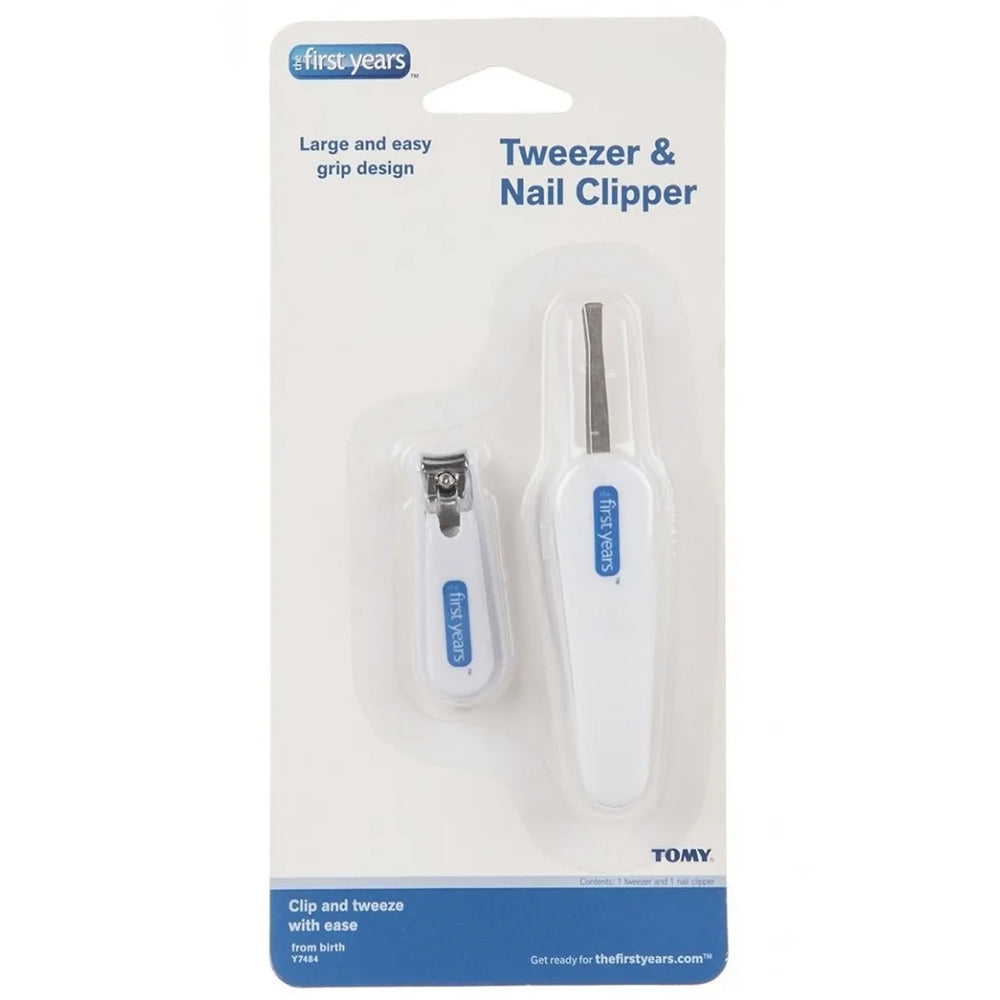 White Tweezer And Clipper Pack