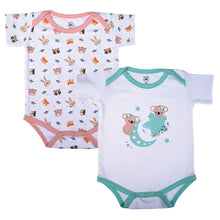Load image into Gallery viewer, Honey Bunny &amp; Krescent Koala Theme Onesies (Pack Of 2)
