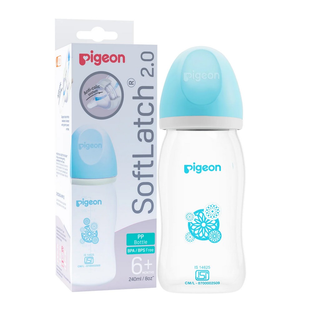 Blue Pigeon Softlatch 2.0 Nursing Bottle - 240ml