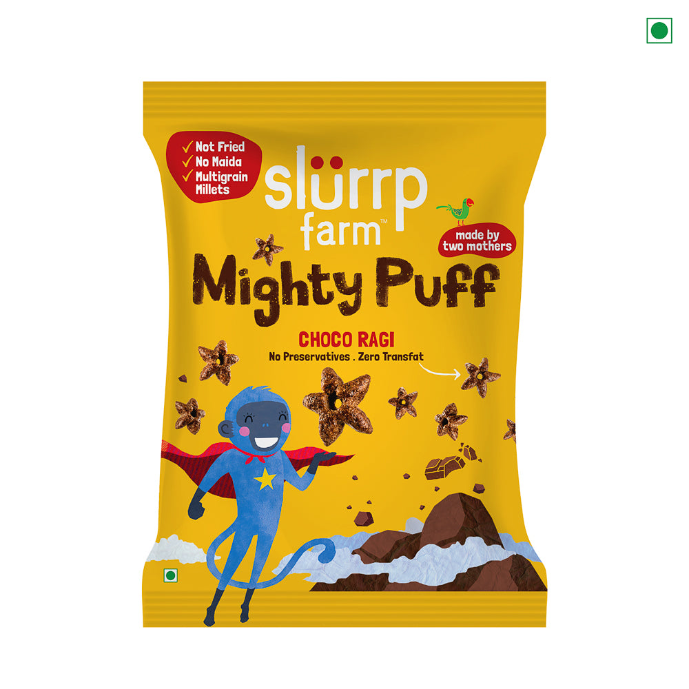 Choco Ragi Mighty Puff- 20gm