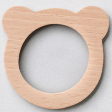 Load image into Gallery viewer, Natural Wood Teether With No Sharp Edges (4Months+)
