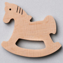 Load image into Gallery viewer, Natural Wood Teether With No Sharp Edges (4Months+)
