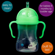 Load image into Gallery viewer, Weighted Straw Sippy Cup - Glow In The Dark
