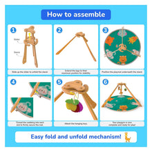 Load image into Gallery viewer, Wooden Wonderland Play Gym
