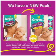 Load image into Gallery viewer, Medium Size Pampers Active Baby Diapers - 62 Pieces (6-11kg)
