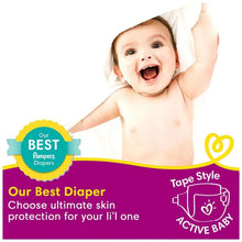 Load image into Gallery viewer, Medium Size Pampers Active Baby Diapers - 62 Pieces (6-11kg)
