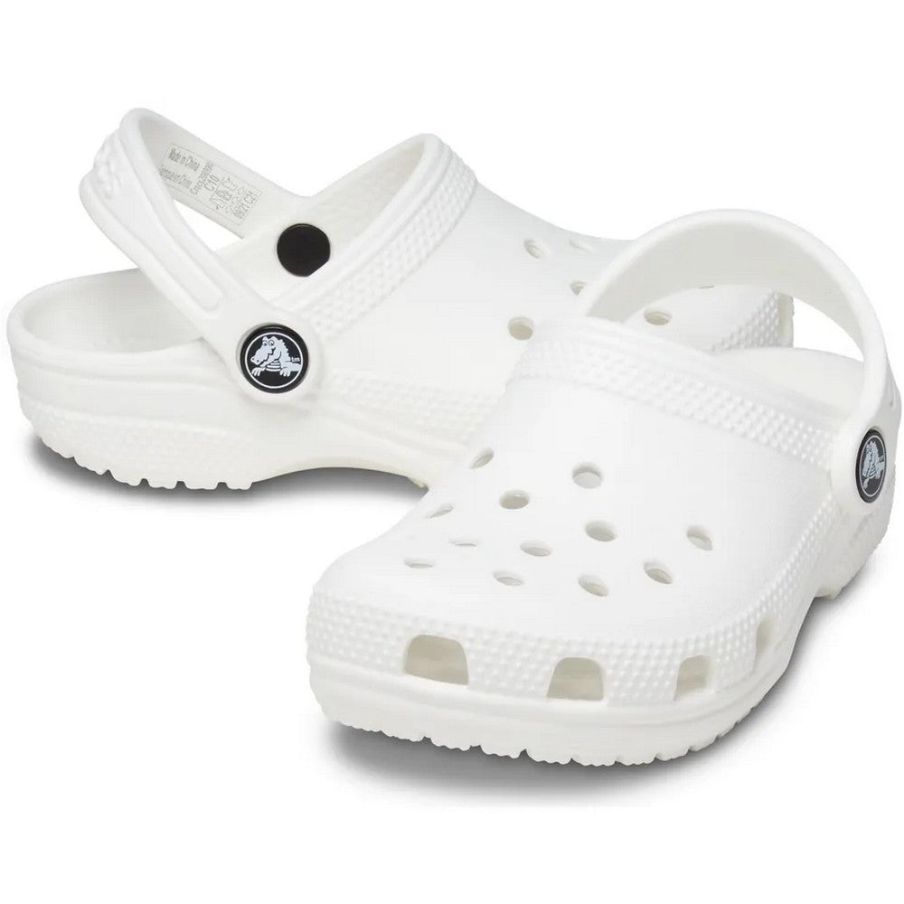 White Classic Clog
