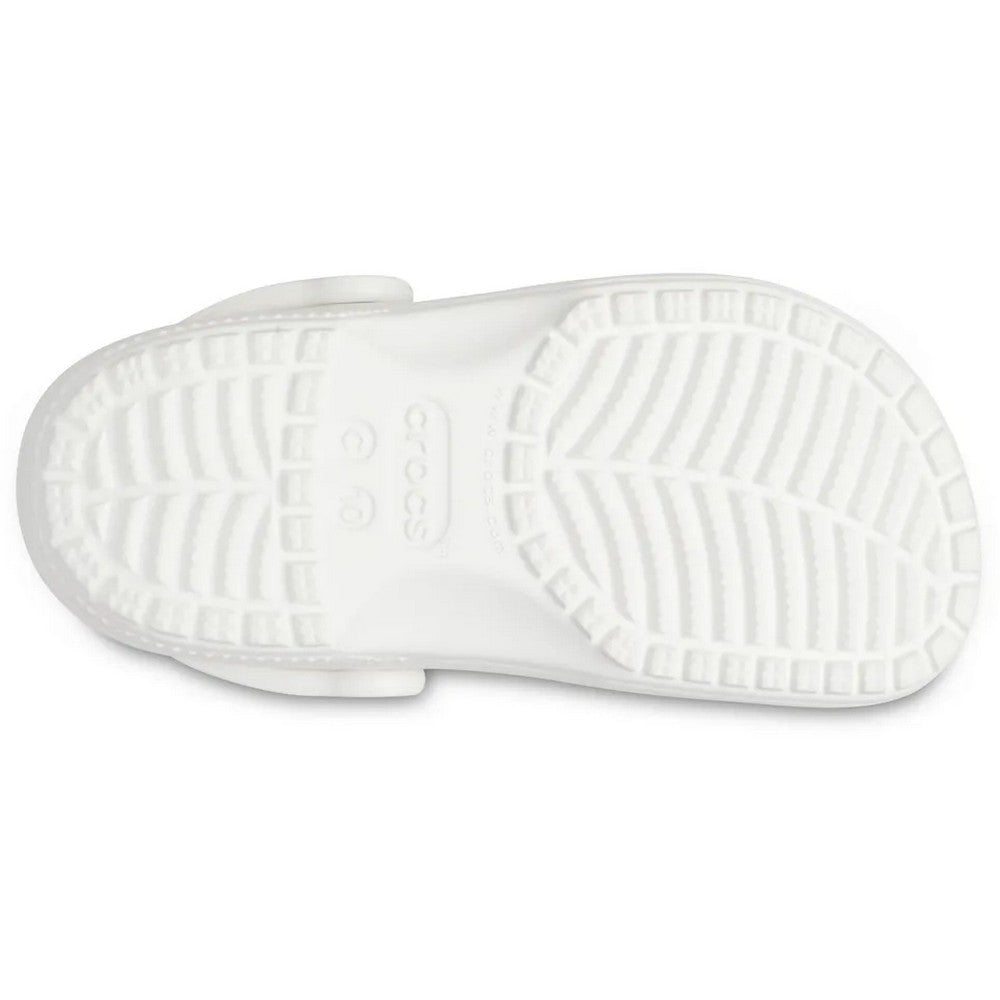 White Classic Clog